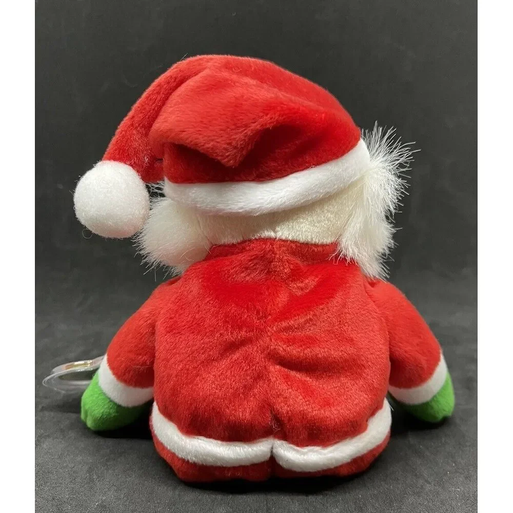 Ty Beanie Baby Santa 1998 Plush Toy MWMT Retired‎